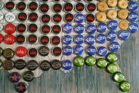 4 hiasan dinding dari tutup botol