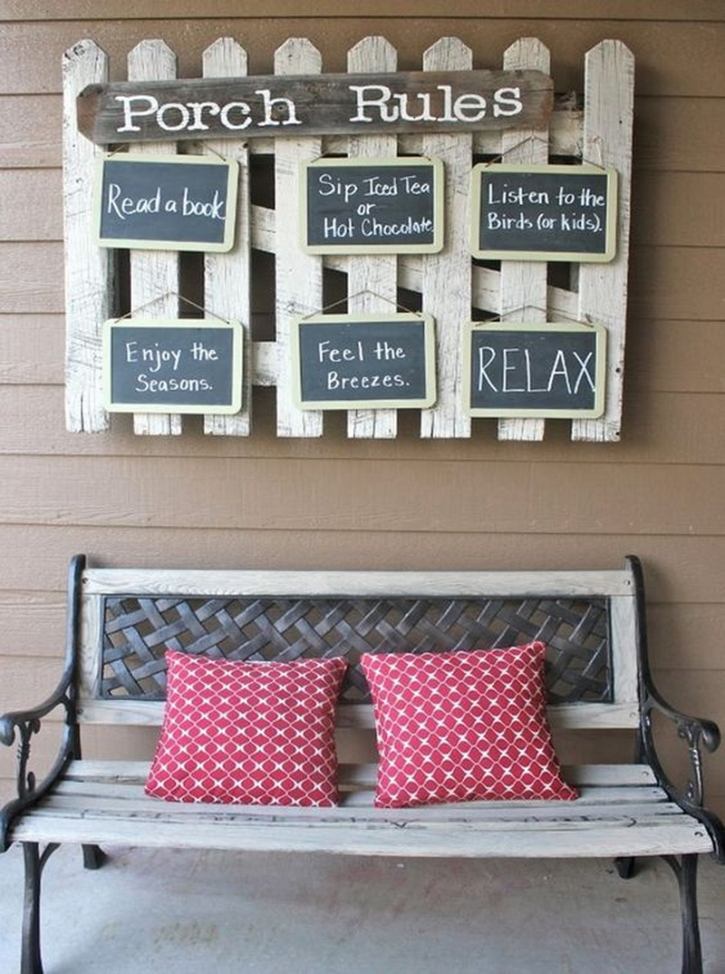 5. chalky porch rules