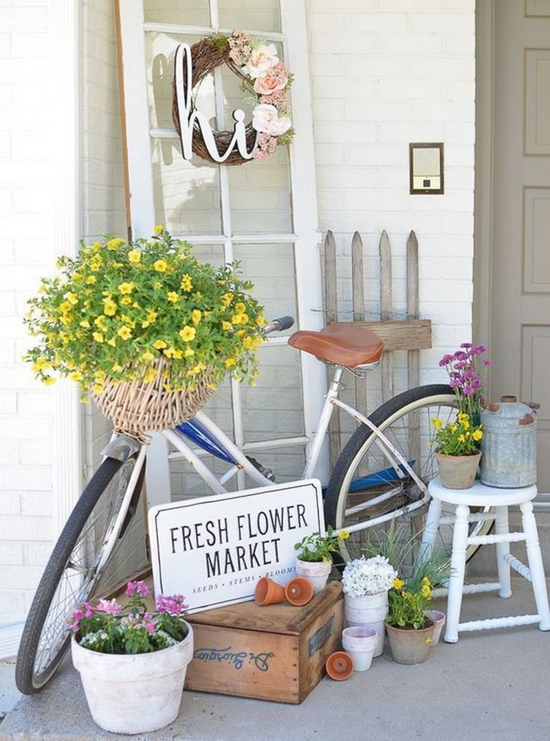 7. flower market idea