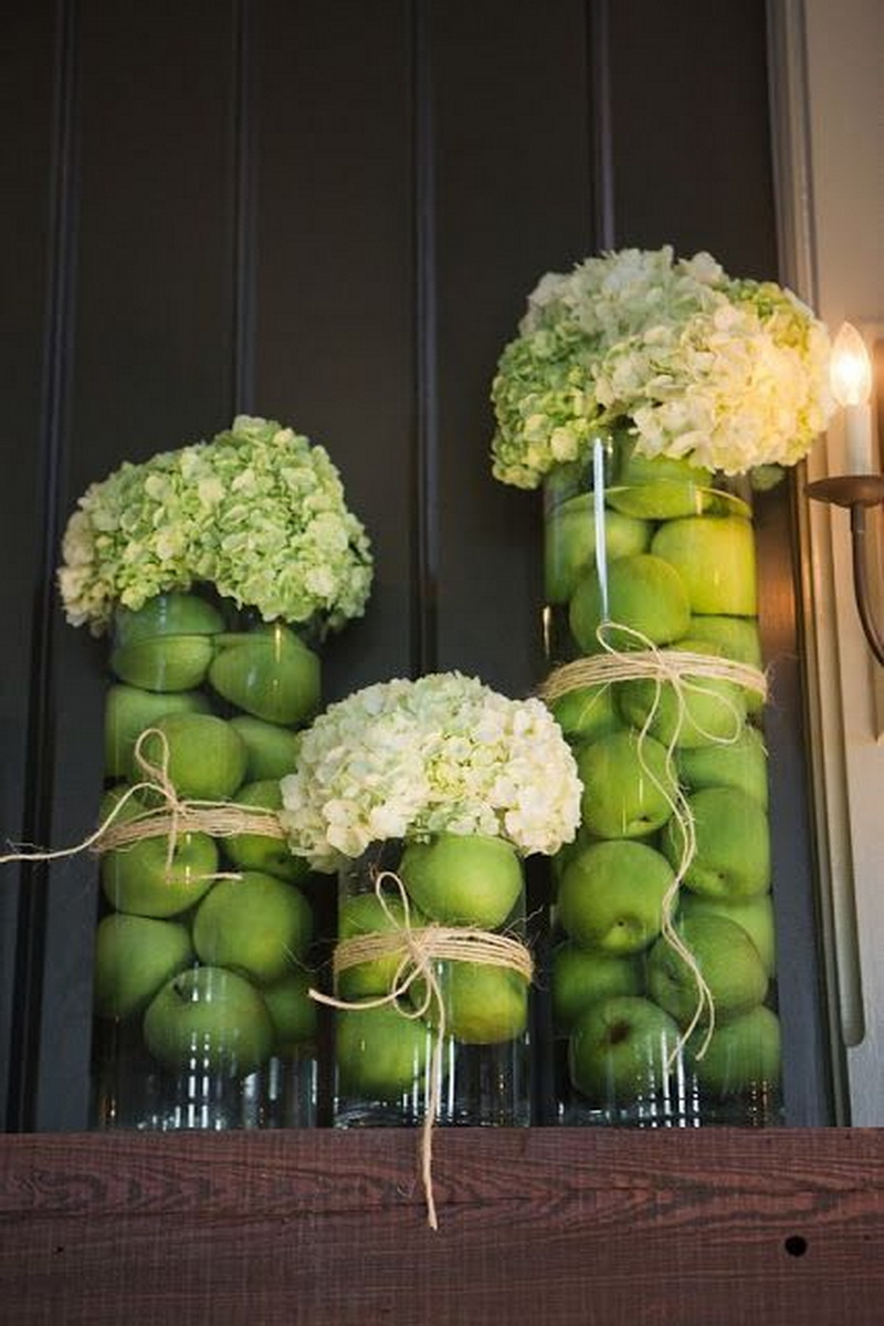 8. green apples