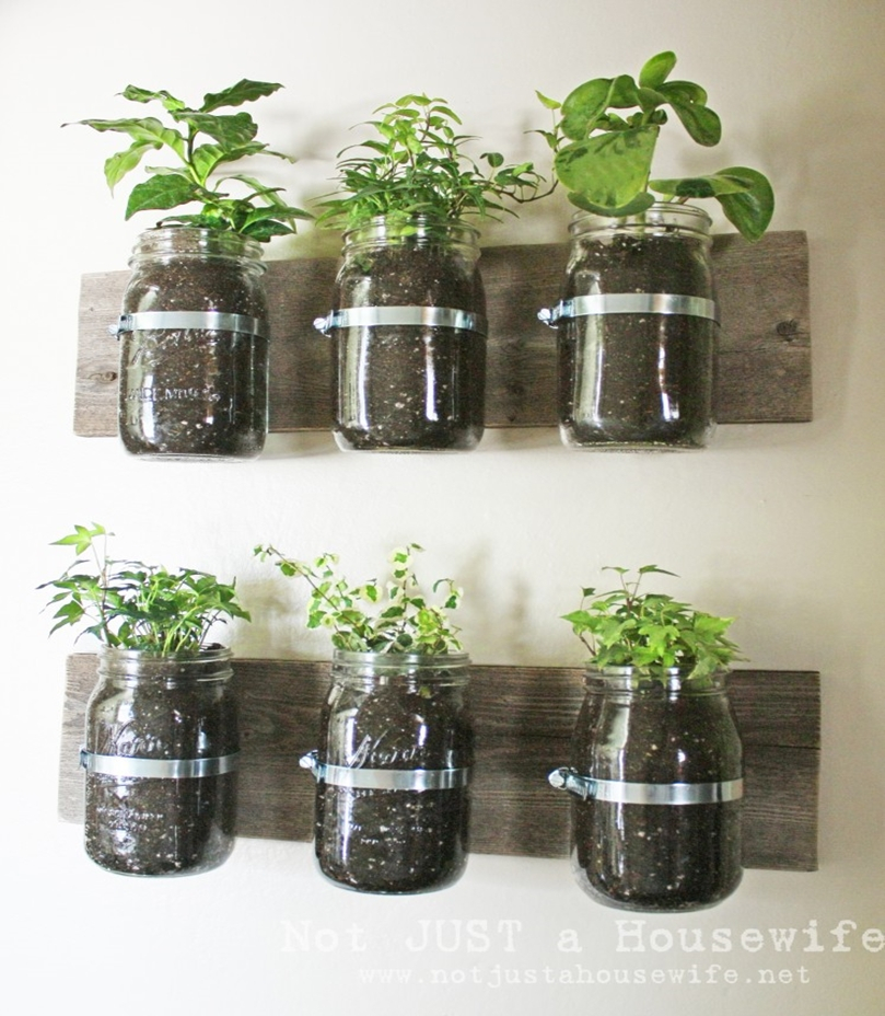 Mason jar spring decoration 5