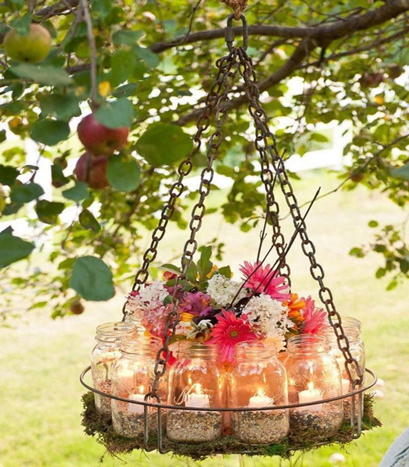 Mason jar spring decoration 8