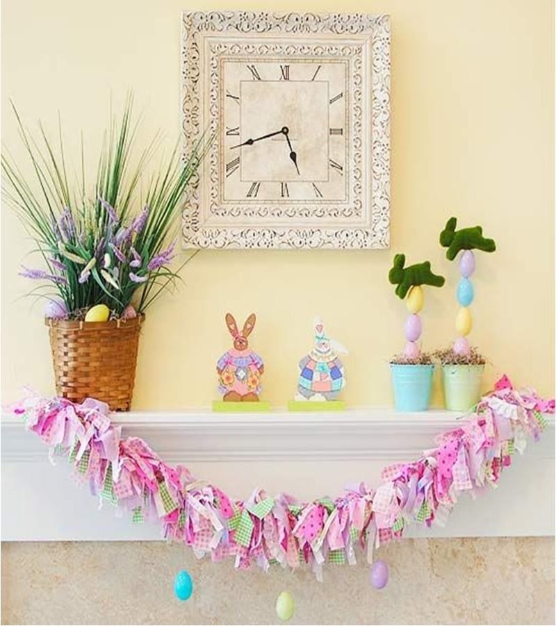 Spring mantel ideas 2