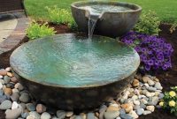 4. waterfall for small backyard