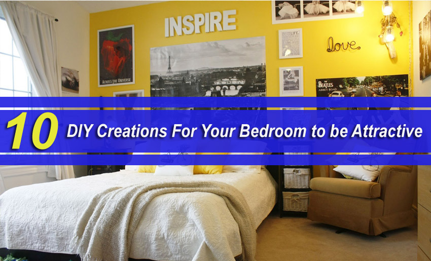 10 DIY Creations For Your Bedroom to be Attractive ~ Matchness.com