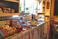 Eclectic floral print kitchen cabinet curtains