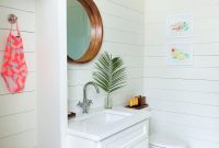 Pool house bathroom