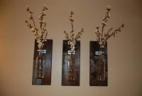 Wood with bootle wall-art-decor-style