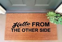 Funny doormat 7