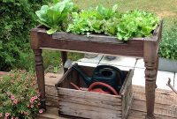 Diy lettuce table