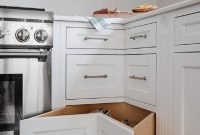 Drawers specially built for the corners