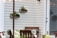 Hang string lights