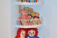New storage areas for stuffed animals