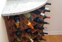 Wine rack that fits in your space