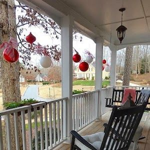 Adorable christmas porch décoration ideas 09