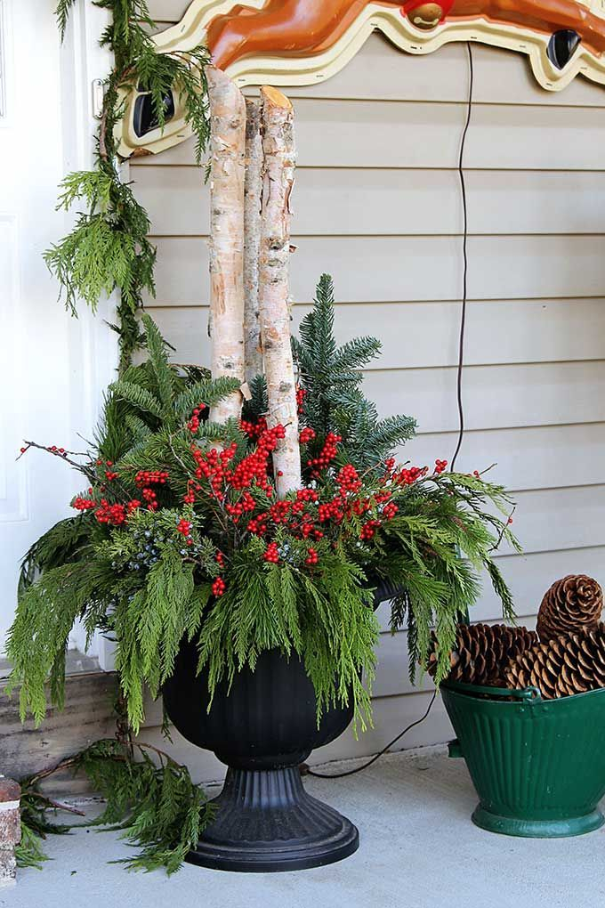 Adorable christmas porch décoration ideas 11