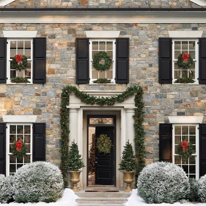 Adorable christmas porch décoration ideas 30