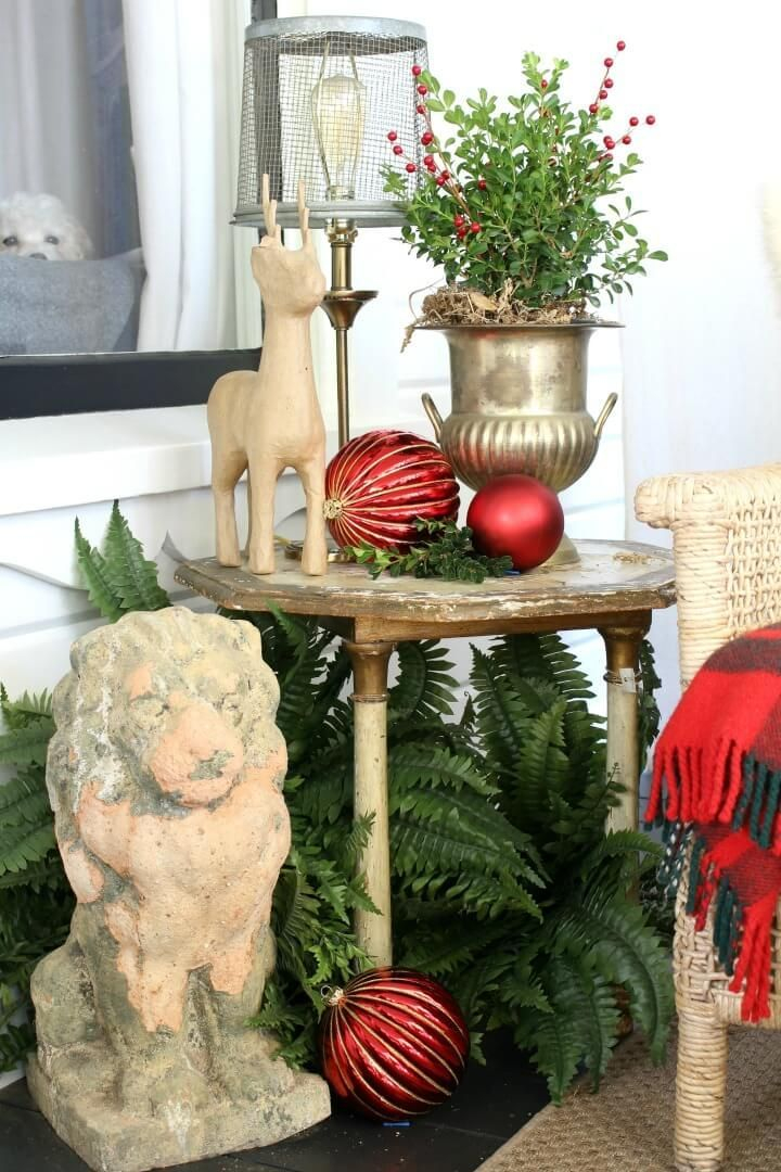 Adorable christmas porch décoration ideas 41
