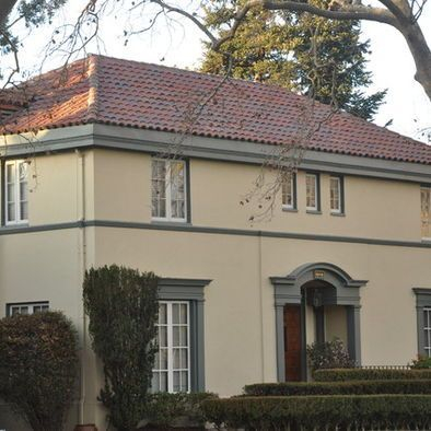 Exterior paint colors for house with brown roof 07