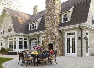 Exterior paint colors for house with brown roof 17
