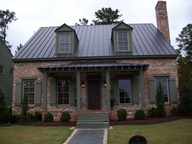 Exterior paint colors for house with brown roof 24