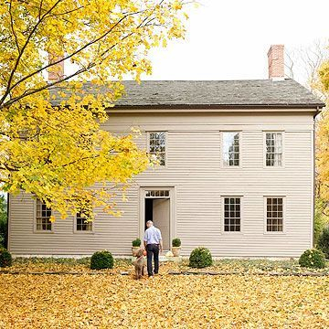 Exterior paint colors for house with brown roof 42