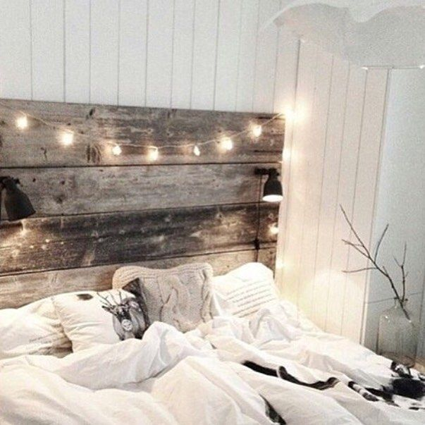 Awesome string light ideas for bedroom 33