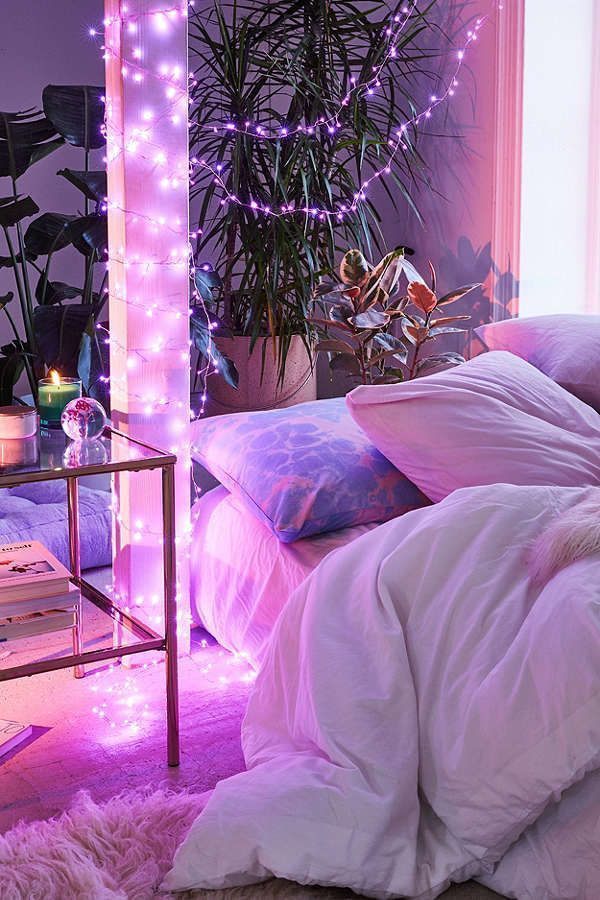 Awesome string light ideas for bedroom 35