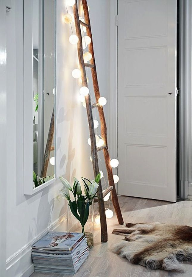 Awesome string light ideas for bedroom 43
