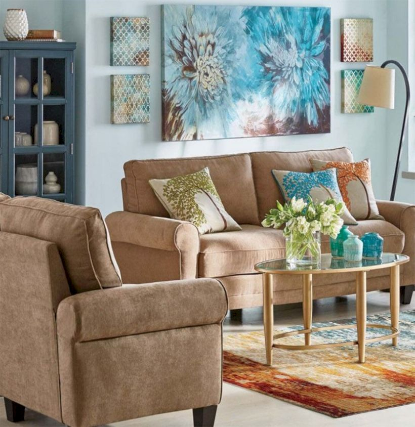 Beautiful modern style to upgrade your living room 14