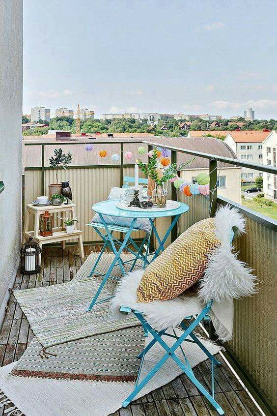 Creative small balcony design ideas for spring 09
