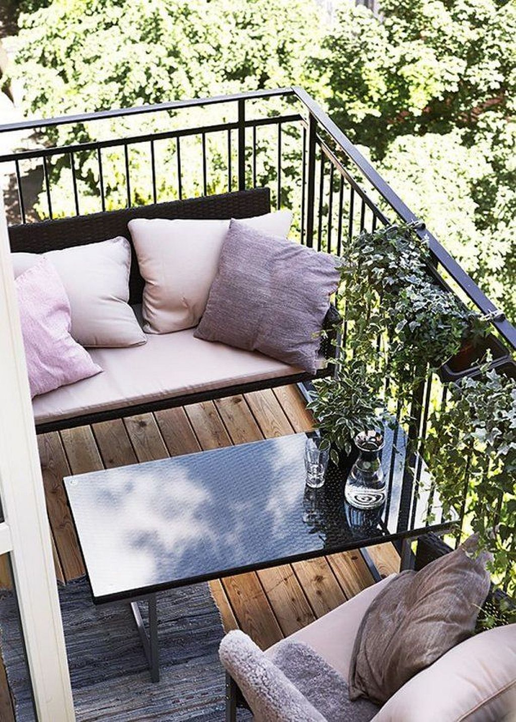 Creative small balcony design ideas for spring 14