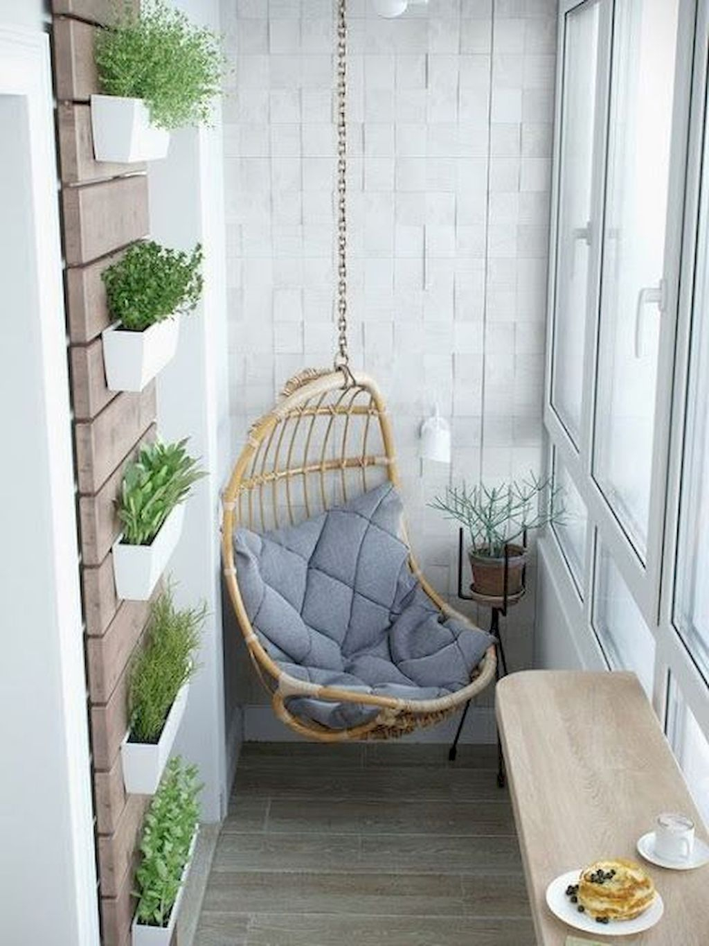 Creative small balcony design ideas for spring 27