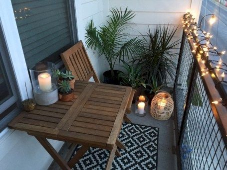 Creative small balcony design ideas for spring 45