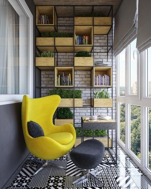 Creative small balcony design ideas for spring 48