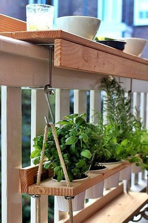 Creative small balcony design ideas for spring 55