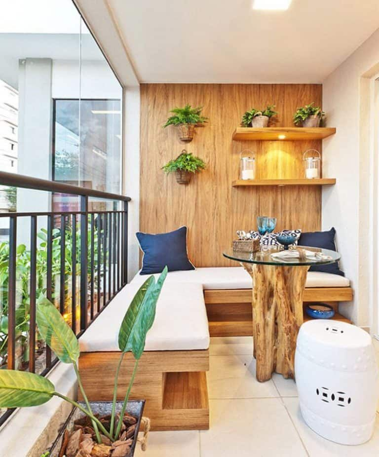 Creative small balcony design ideas for spring 66