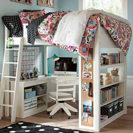 Cute girls bedroom ideas for small rooms 51