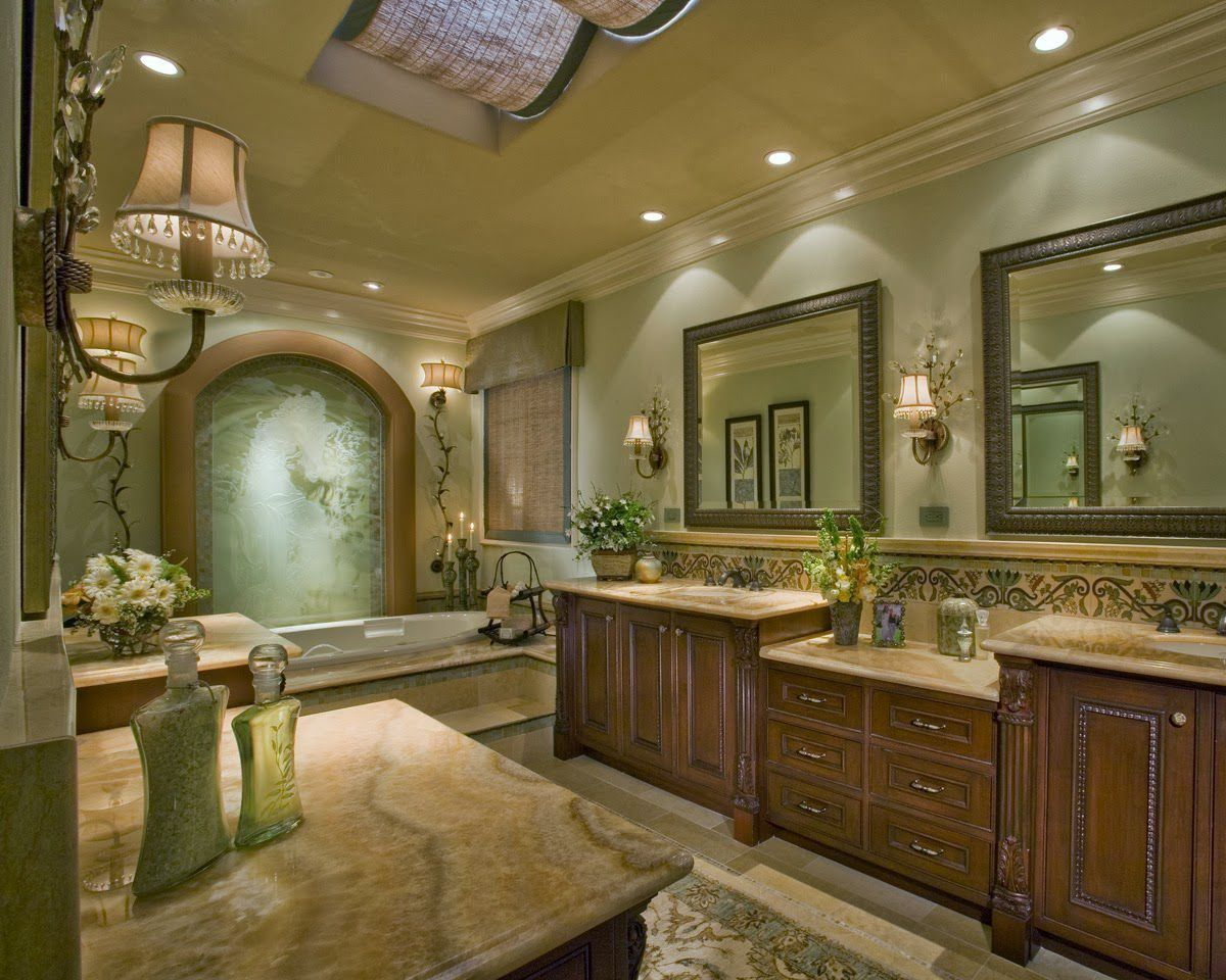 Luxury traditional bathroom design ideas for your classy room 02