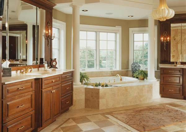 Luxury traditional bathroom design ideas for your classy room 06