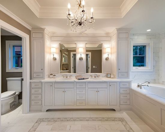 Luxury traditional bathroom design ideas for your classy room 08