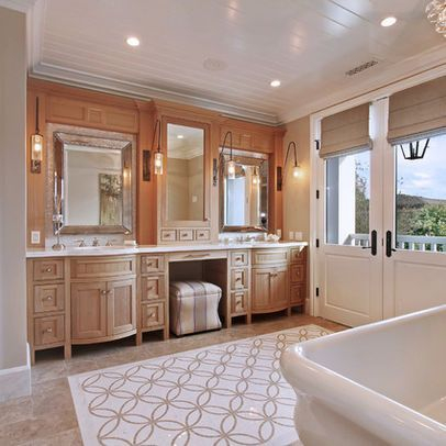 Luxury traditional bathroom design ideas for your classy room 32
