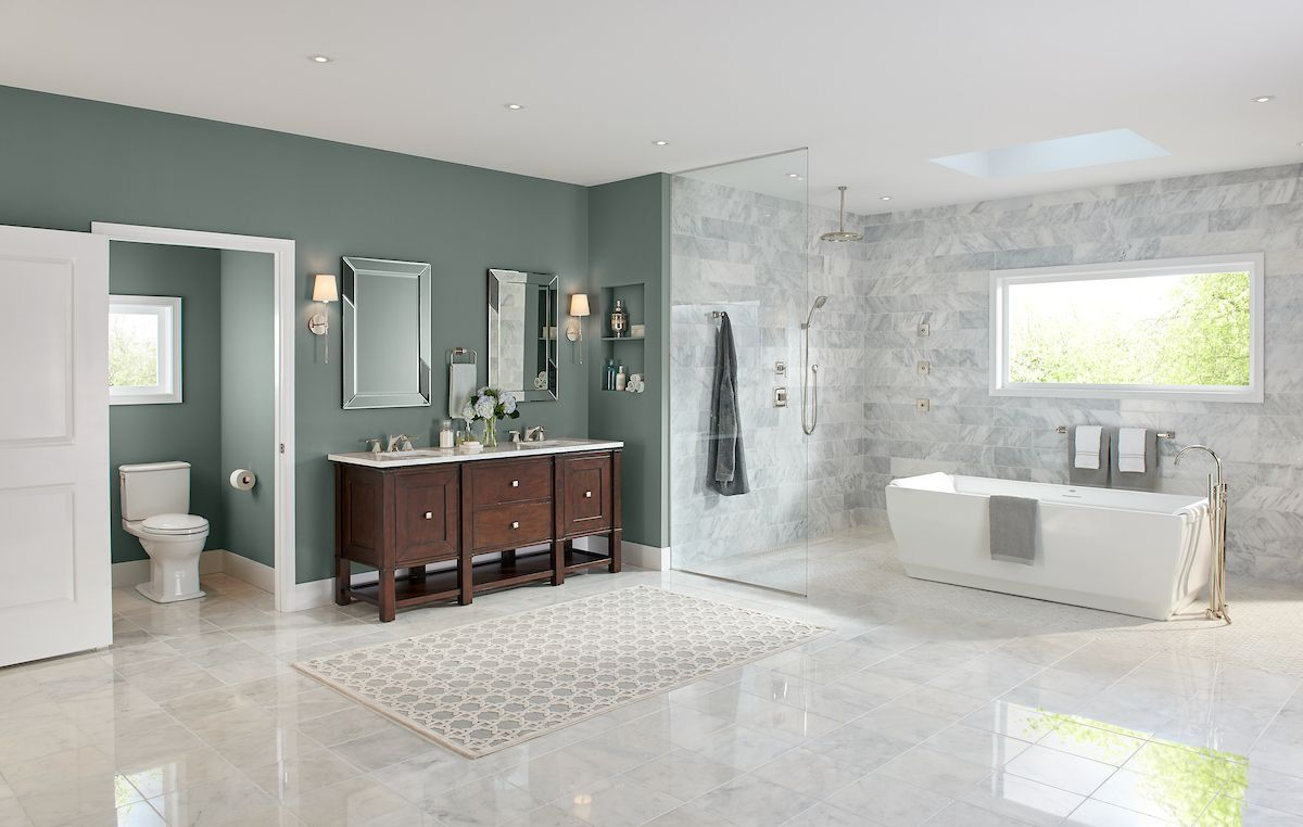 Luxury traditional bathroom design ideas for your classy room 49