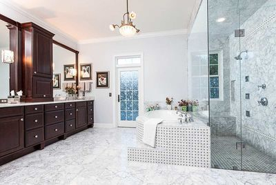 Luxury traditional bathroom design ideas for your classy room 53