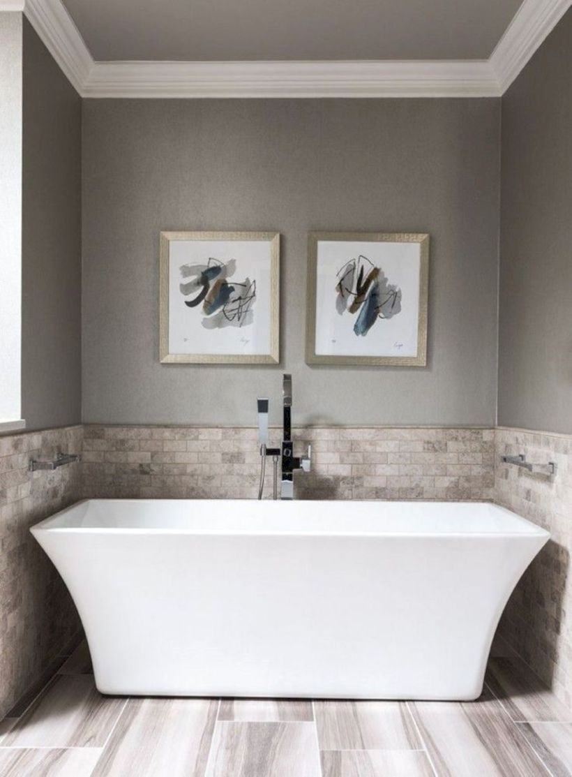 Rustic farmhouse bathroom ideas with shower 62