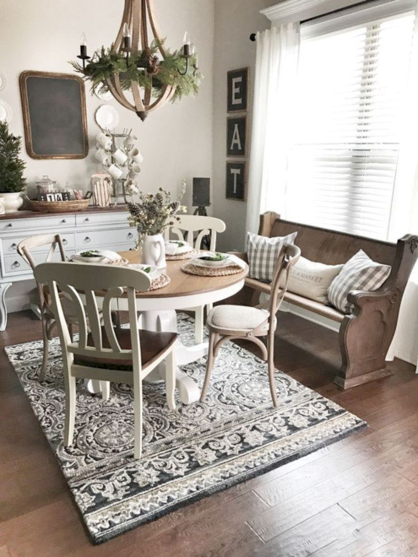 Rustic modern farmhouse living room decor ideas 108