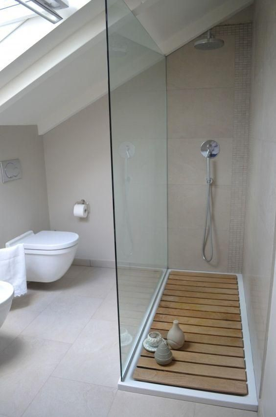 Unique attic bathroom design ideas for your private haven 05