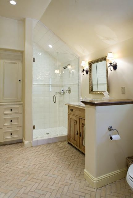 Unique attic bathroom design ideas for your private haven 10
