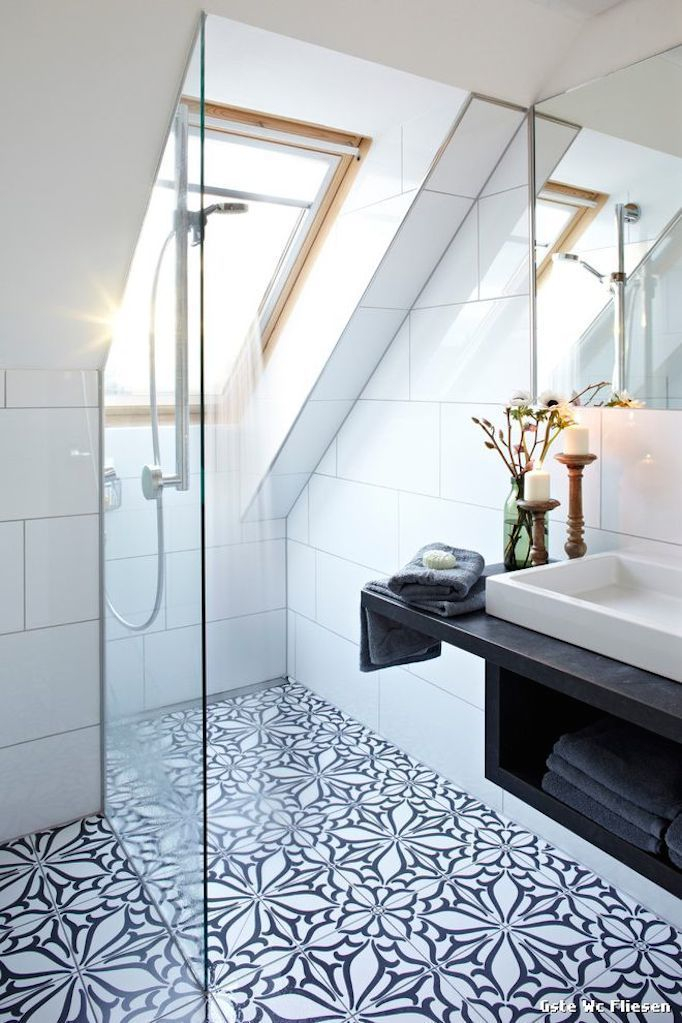 Unique attic bathroom design ideas for your private haven 26