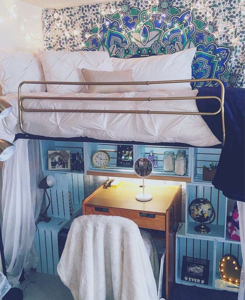 Unique dorm room ideas that you need to copy 07